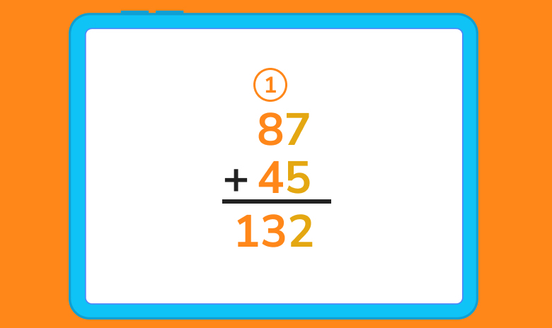 addition example completed