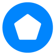 blue-pentagon-icon-115